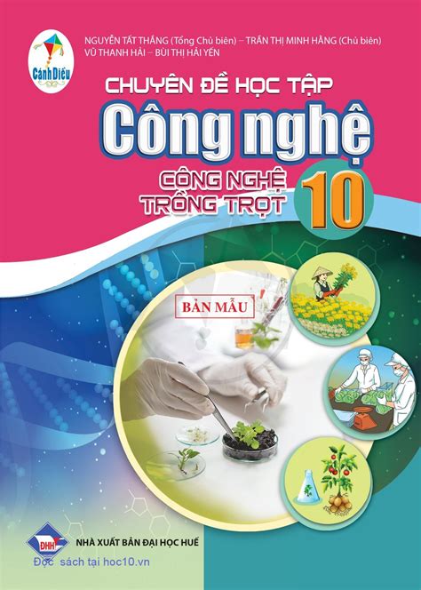 Chuyên đề Học Công Nghệ Trồng Trọt 10 Cánh Diều Sách Pdf