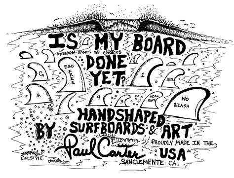 Is My Board Done Yet 1 Drawing By Paul Carter Fine Art America