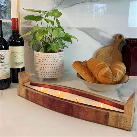 Wine Barrel Tray Etsy