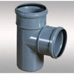 UPVC SWR Moulded Plain TEE At Best Price In New Delhi By Advance Steel