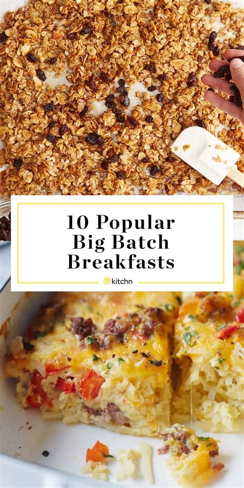 Our 10 All-Time Most Popular Big Batch Breakfast Recipes | Breakfast ...