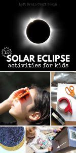 10 Solar Eclipse Activities for Kids - Left Brain Craft Brain