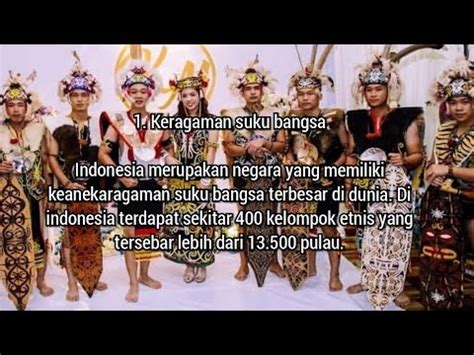 Mengapa Terjadi Keragaman Budaya Di Indonesia Begini Penjelasannya