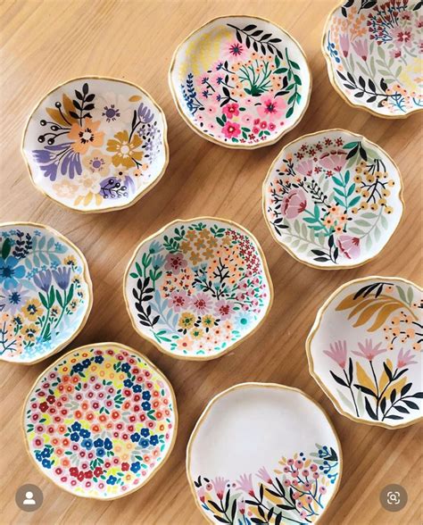 Floral Pottery Diy Pottery Painting Pottery Crafts Diy Pottery