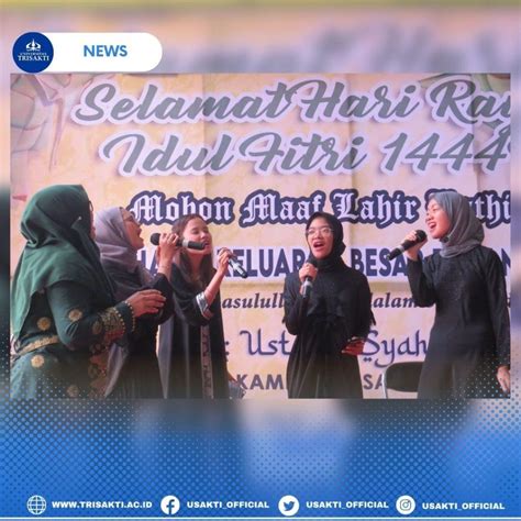 Keluarga Besar Fk Dan Fkg Usakti Mengadakan Halal Bihalal Idul Fitri