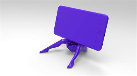 Phone Holder Rachel Nsfw Version 3d Model 3d Printable Cgtrader