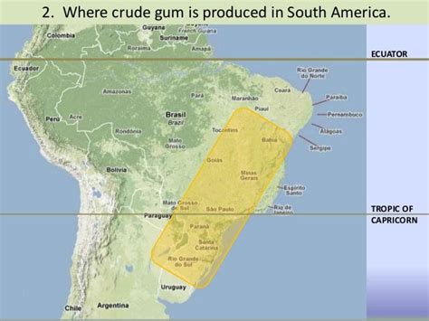 South America Map Tropic Of Capricorn | Zip Code Map