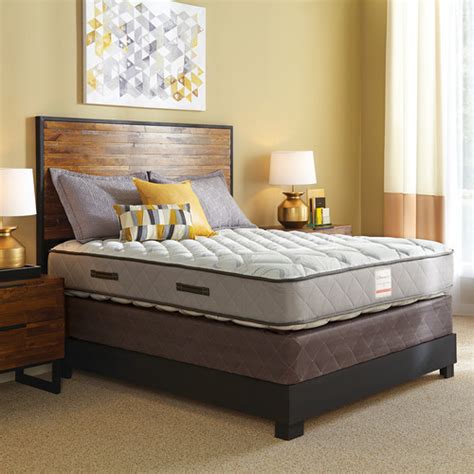 Tempur+Sealy SleepSoundly Plush 2-Sided Mattress Set, Queen | Mattress ...