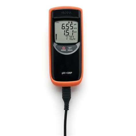 Waterproof Portable PH PH MV ORP Temperature Meter With Sensor Check