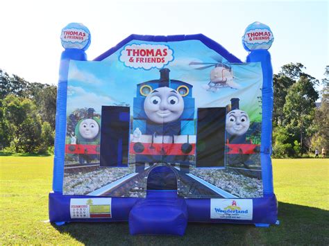 Thomas The Tank Jumping Castle Hire And Slide Wonderland Jumping Castles