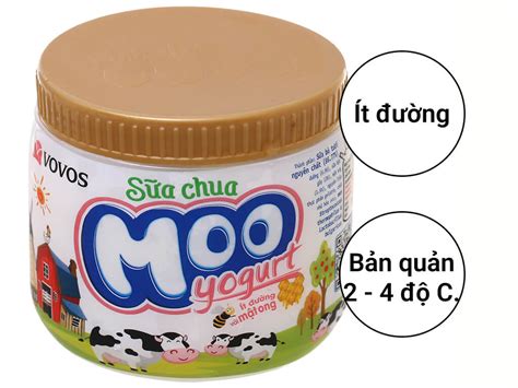 Sữa chua ít đường Moo mật ong 450g tại Bách hoá XANH