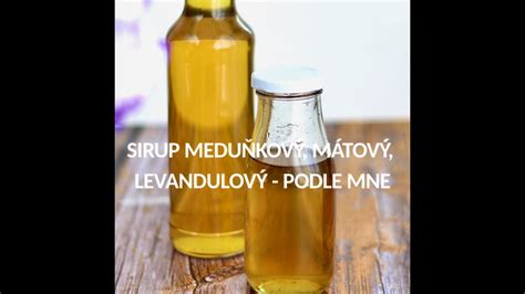 Sirup Medu Kov M Tov Levandulov Podle Mne Fotografie