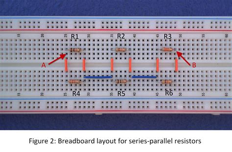 How To Set Up A Series Parallel Circuit On Breadboard Wiring Draw And Schematic