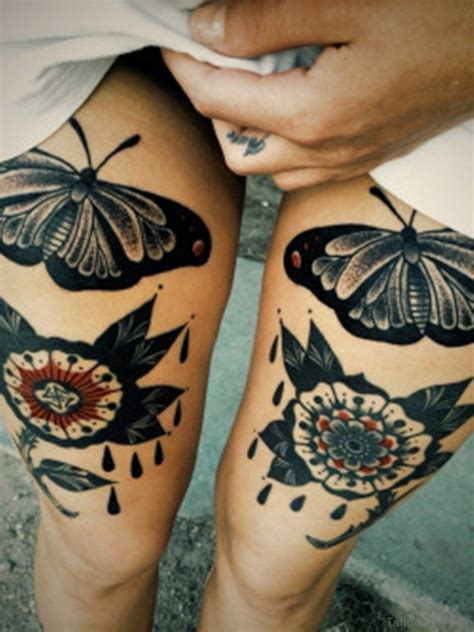 Pretty Butterfly Tattoos On Thigh Tattoo Designs Tattoosbag