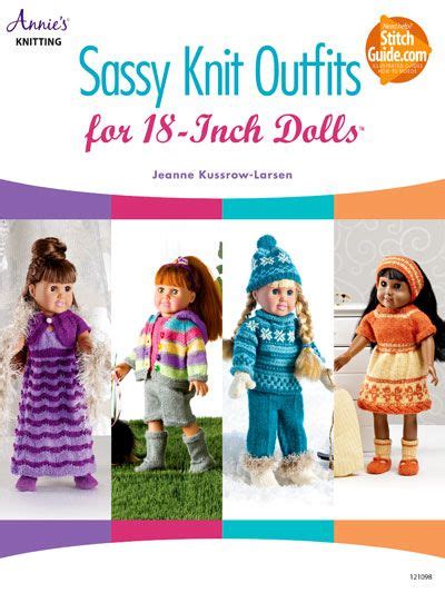 Sassy Knit Outfits For 18 Inch Dolls Handknit Design Knit Outfit Quick Knitting Projects