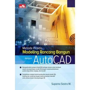 Jual Metode Praktis Modeling Rancang Bangun Dengan Autocad Shopee