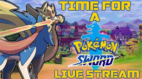 TIME TO PLAY POKEMON SWORD LIVE STREAM YouTube