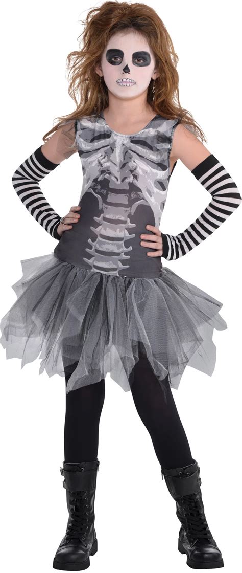 Create Your Own Girls' Skeleton Costume Accessories - Party City