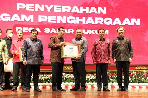 Peresmian Desa Kelurahan Sadar Hukum Provinsi Bali Tahun Bali Inside