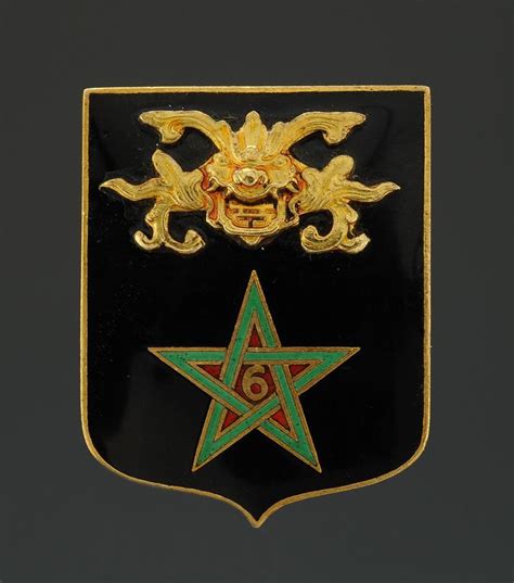 Insigne Du E R Giment De Spahis Marocains Guerre D Indochine