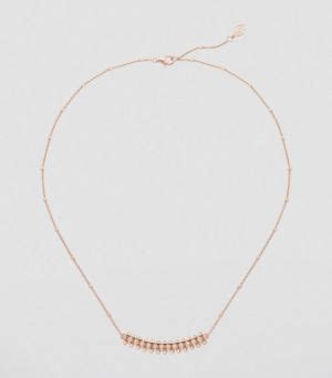 Cartier Rose Gold And Diamond Clash De Cartier Necklace Harrods Uk