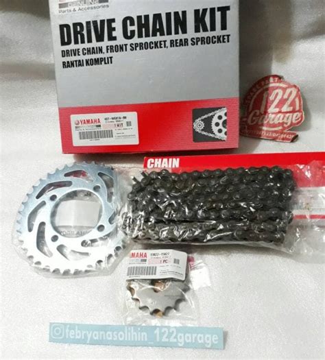 Jual Gear Set Gir Depan Belakang Rantai 428 15 37 Rxking Rxk Rxs F1zr