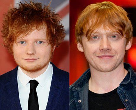 Ed Sheeran And Rupert Grint - Pop's Best Celebrity Lookalikes - Capital