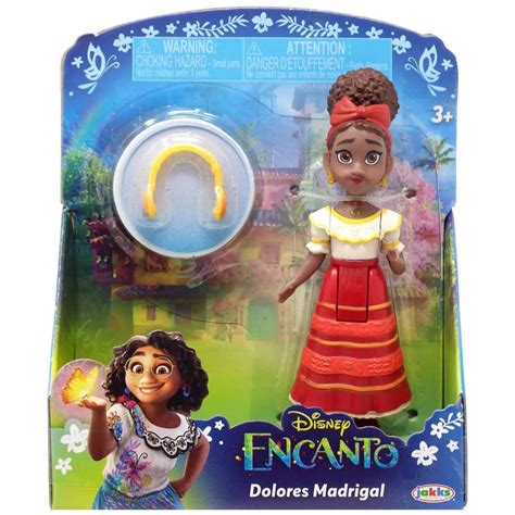 JAKKS PACIFIC Φιγούρα 7cm με αξεσουάρ Encanto Dolores Madrigal 22078