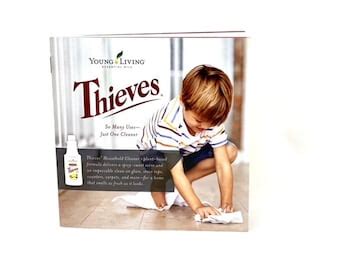 Thieves Cleaner Recipe Printable Card Etsy