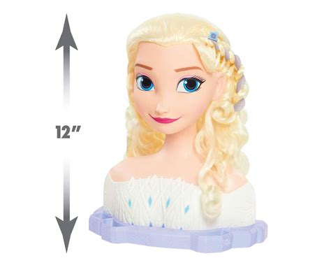 Cabeza Para Peinar Disney Frozen Elsa Coppel