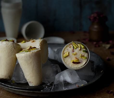 Homemade Malai Kulfi Recipe Lemon In Ginger