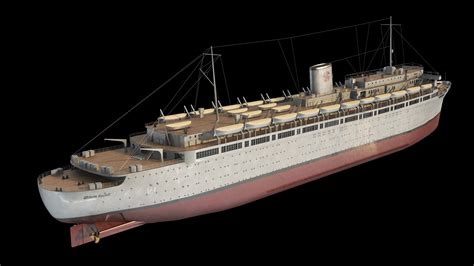 ArtStation Wilhelm Gustloff 3D Model, 46% OFF