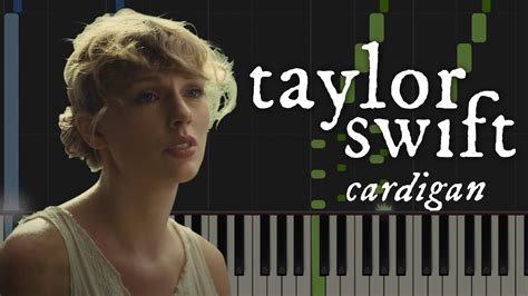 cardigan - Taylor Swift | Piano Tutorial - YouTube