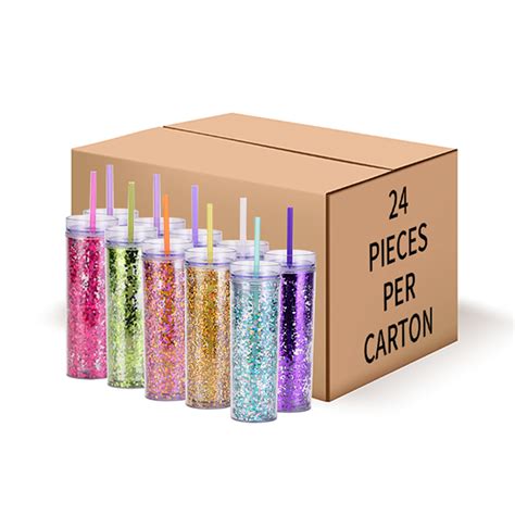 Factory Direct Wholesale Double Wall Acrylic Glitter Tumblers Buy