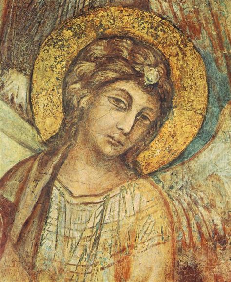 Filecimabue Madonna Enthroned With The Child St Francis And Four