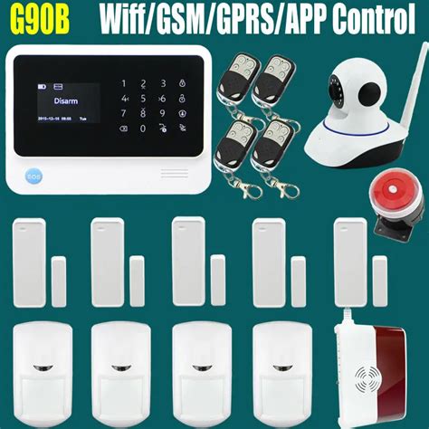 G B Smart Gsm Wifi Alarm System Support Gprs Ios Android App With