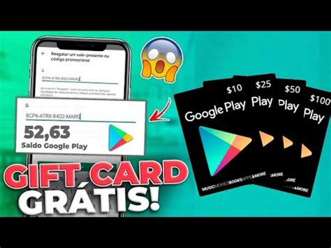 Como Ganhar Gift Card de Graça na Google Play Store Grátis