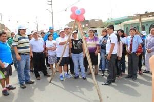 Inauguran Pistas Y Veredas Con Inversi N De Medio Mill N De Soles En