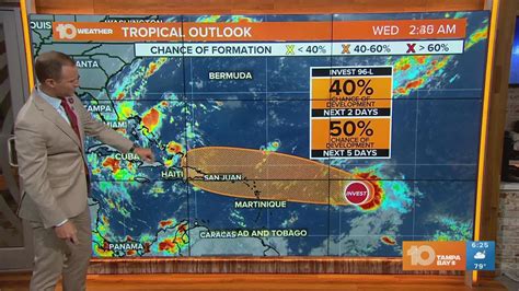 Tracking The Tropics Invest 96 L Has Some Potential To Develop Into A