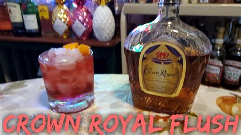 Crown Royal Flush Cocktail Youtube