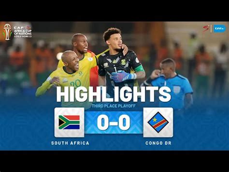 South Africa V Congo Dr Match In 3 Afcon 2023 Supersport