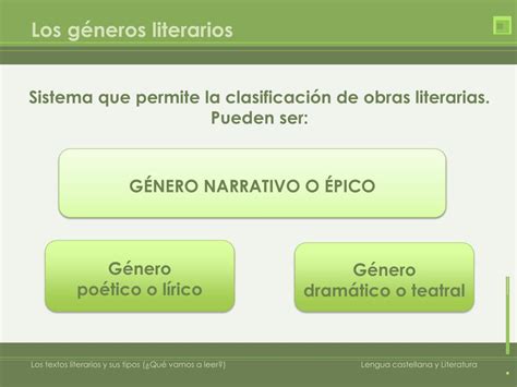 Ppt Los Géneros Literarios Powerpoint Presentation Free Download Id 657451