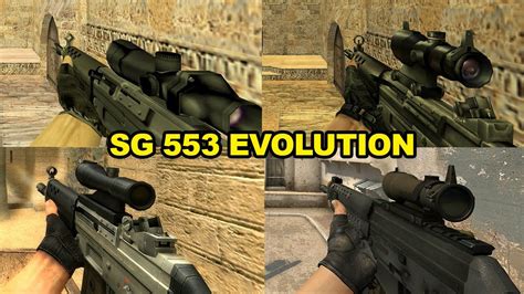 Sg 553 Counter Strike Evolution Youtube