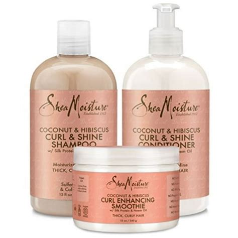 Shea Moisture Coconut And Hibiscus Combination Pack â€“ 13 Oz Curl