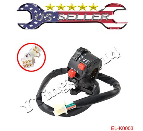 Kill Light Starter Choke Switch For 150cc 200 250 300CC Quad ATV TAOTAO