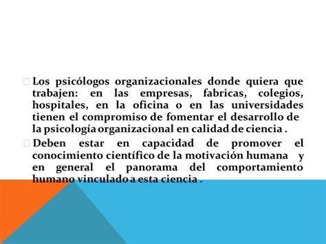 “el Psicologo Y La Organizacion” Universidad Autonoma De Durango