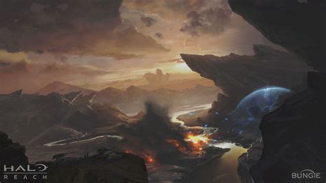 Halo Reach concept art poster, Halo, video games HD wallpaper ...