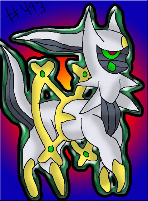 493 Arceus By Shadow Cipher On Deviantart