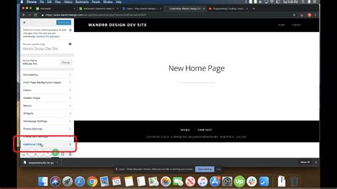 Add Custom Css Wordpress Tutorial