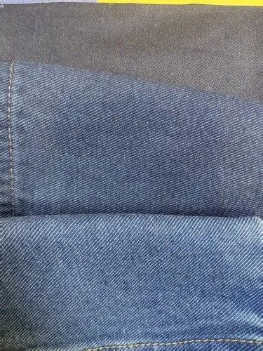 Plain Indigo Knitted Denim Fabric For Jeans Packaging Type Roll At